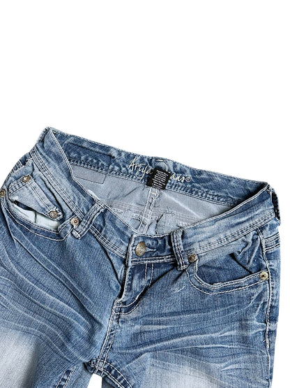 Vintage Ariya Y2K Low Waist Bootcut  Damenjeans (M)