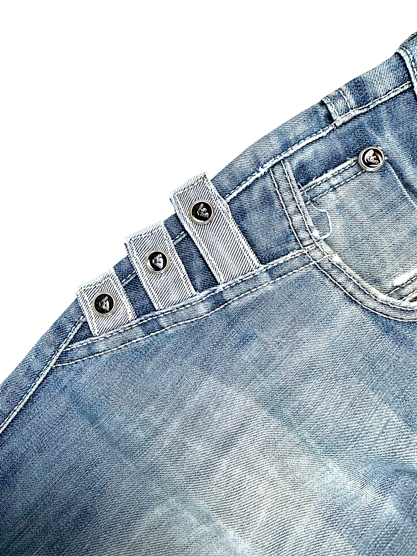 Vintage Armani Y2K Straight Leg Jeans (M)