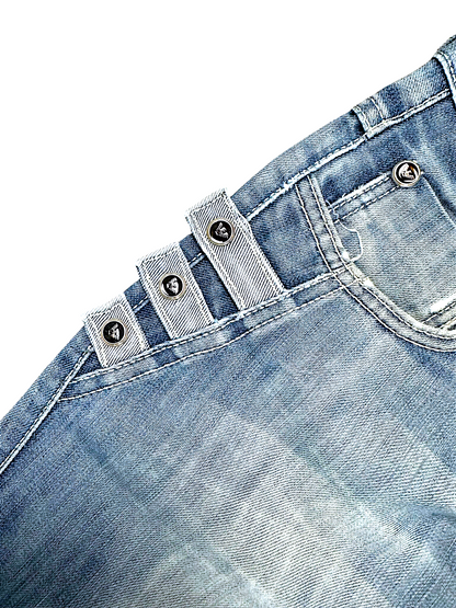 Vintage Armani Y2K Straight Leg Jeans (M)