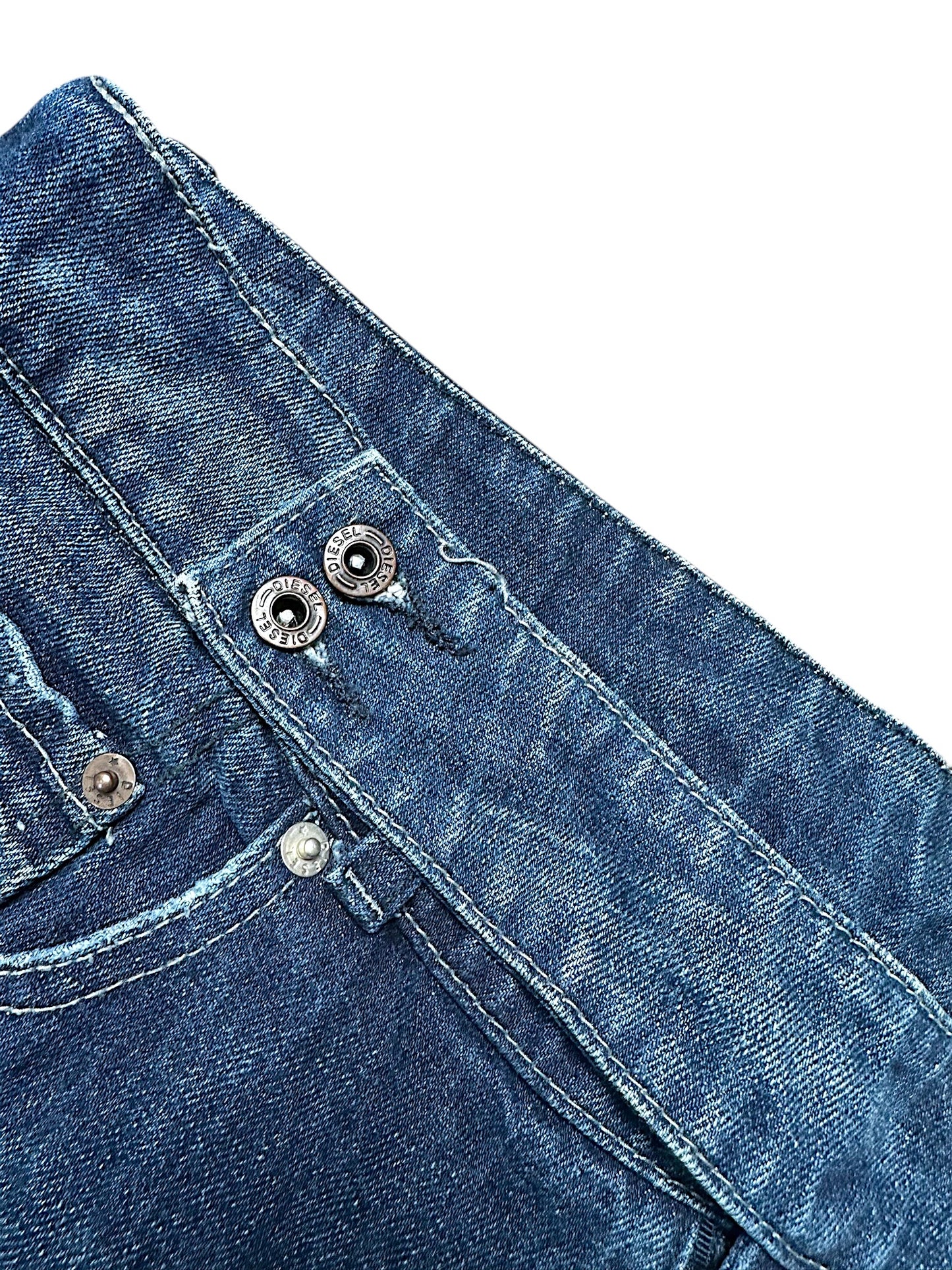 Vintage Diesel Y2K Flared Jeans (L)