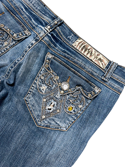 Vintage L.A Idol Y2K Bootcut / Flared Damenjeans (L)