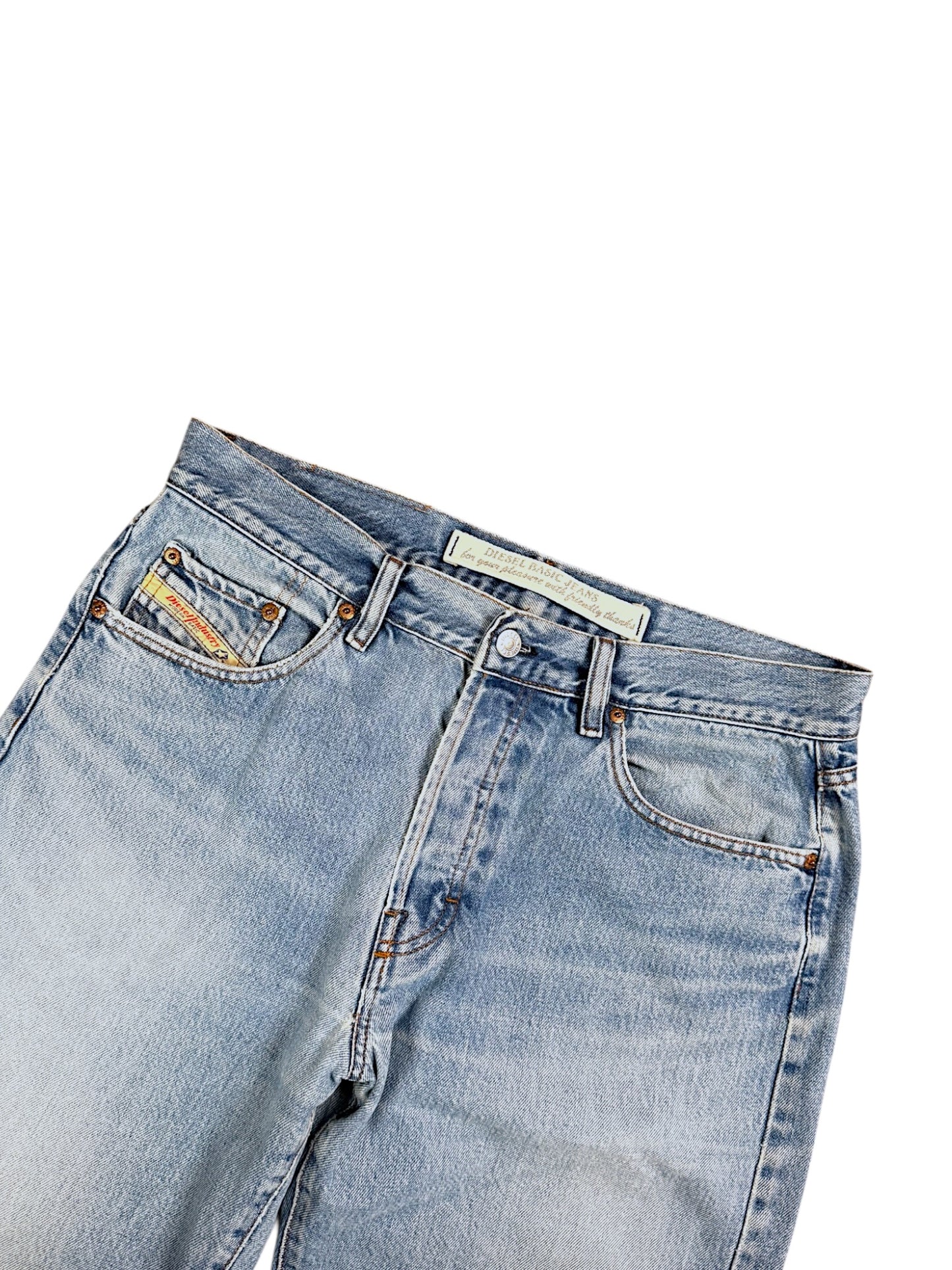 Vintage Diesel Straight Leg Jeans (L)