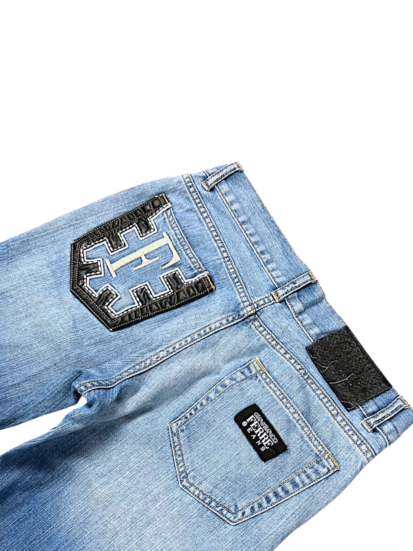 Vintage Gianfranco Ferre Y2K Bootcut / Flared Damenjeans (M)