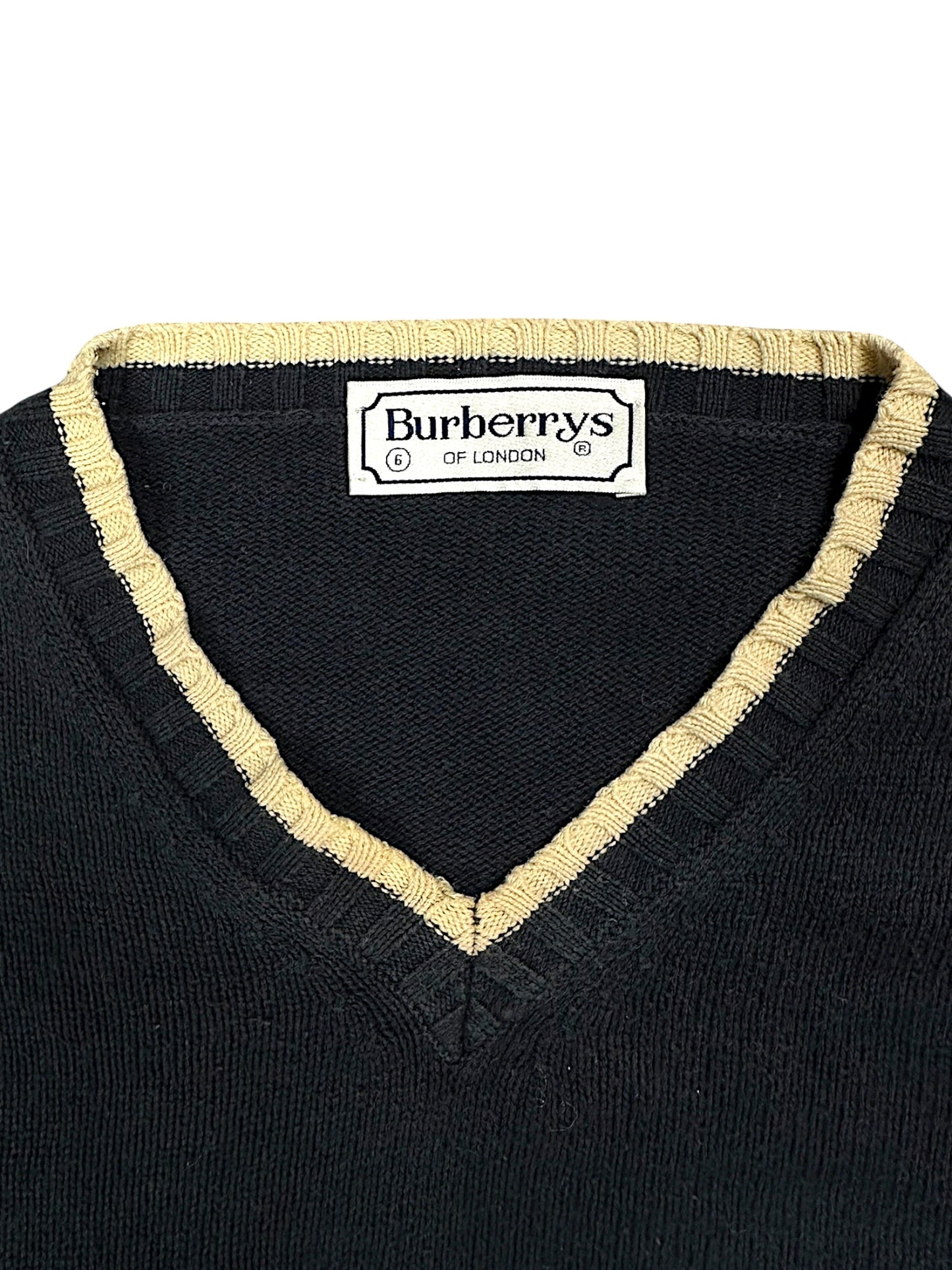 Vintage Burberry Wollpullover (L)