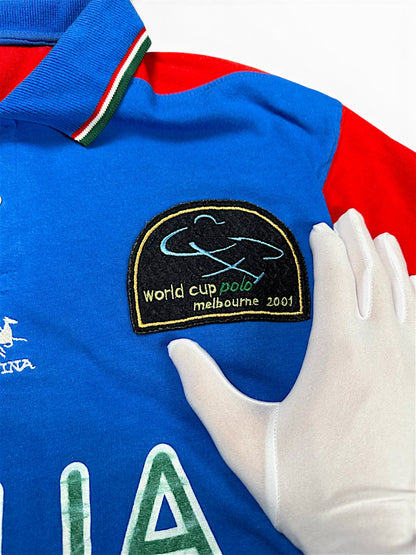 Vintage La Martina Y2K „Italia“ Polo (M)