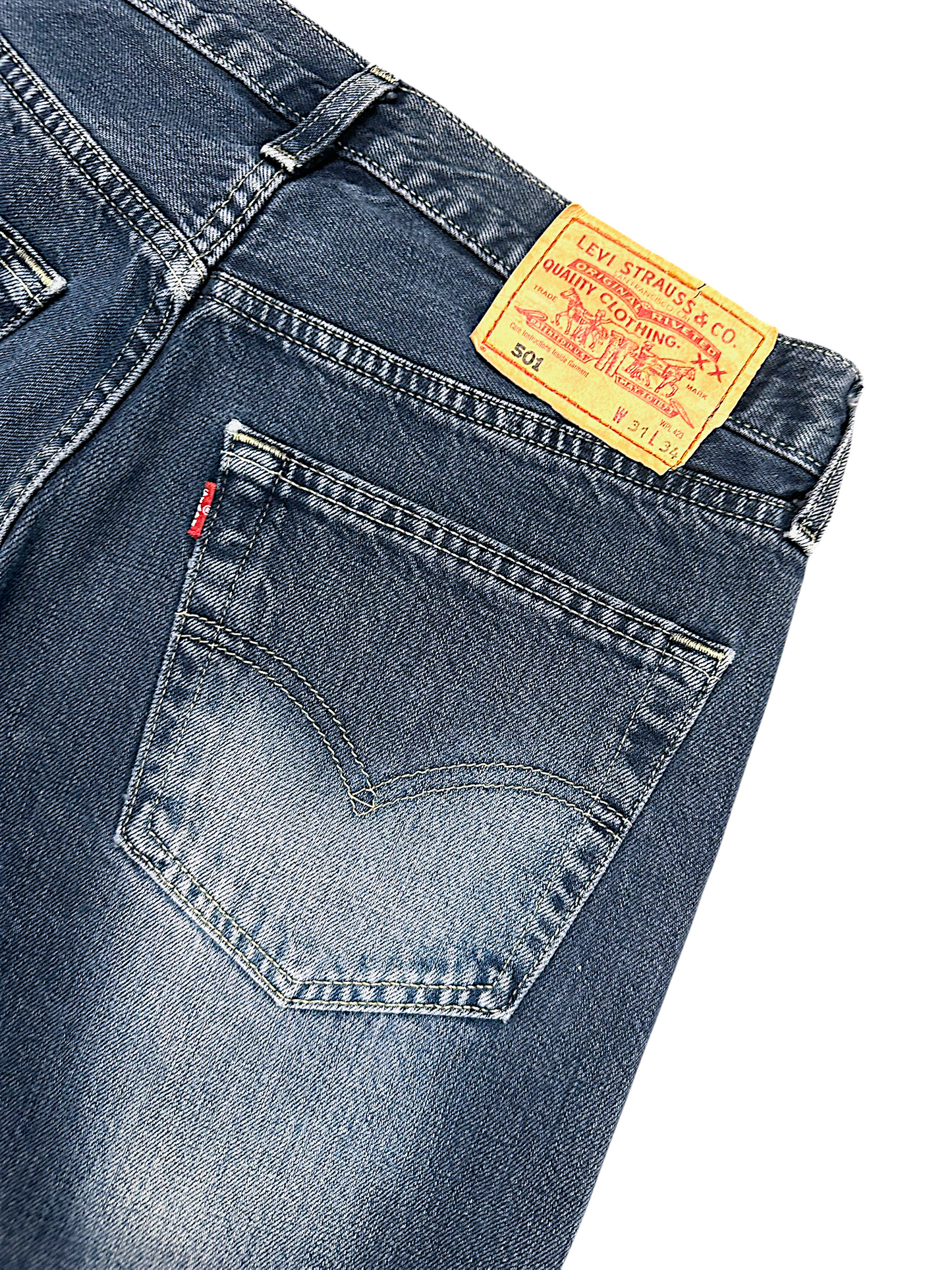 Vintage Levi‘s Y2K Straight Leg Jeans (M)