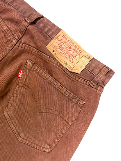 Vintage Levi‘s Y2K Straight Leg Jeans „501“ (S)