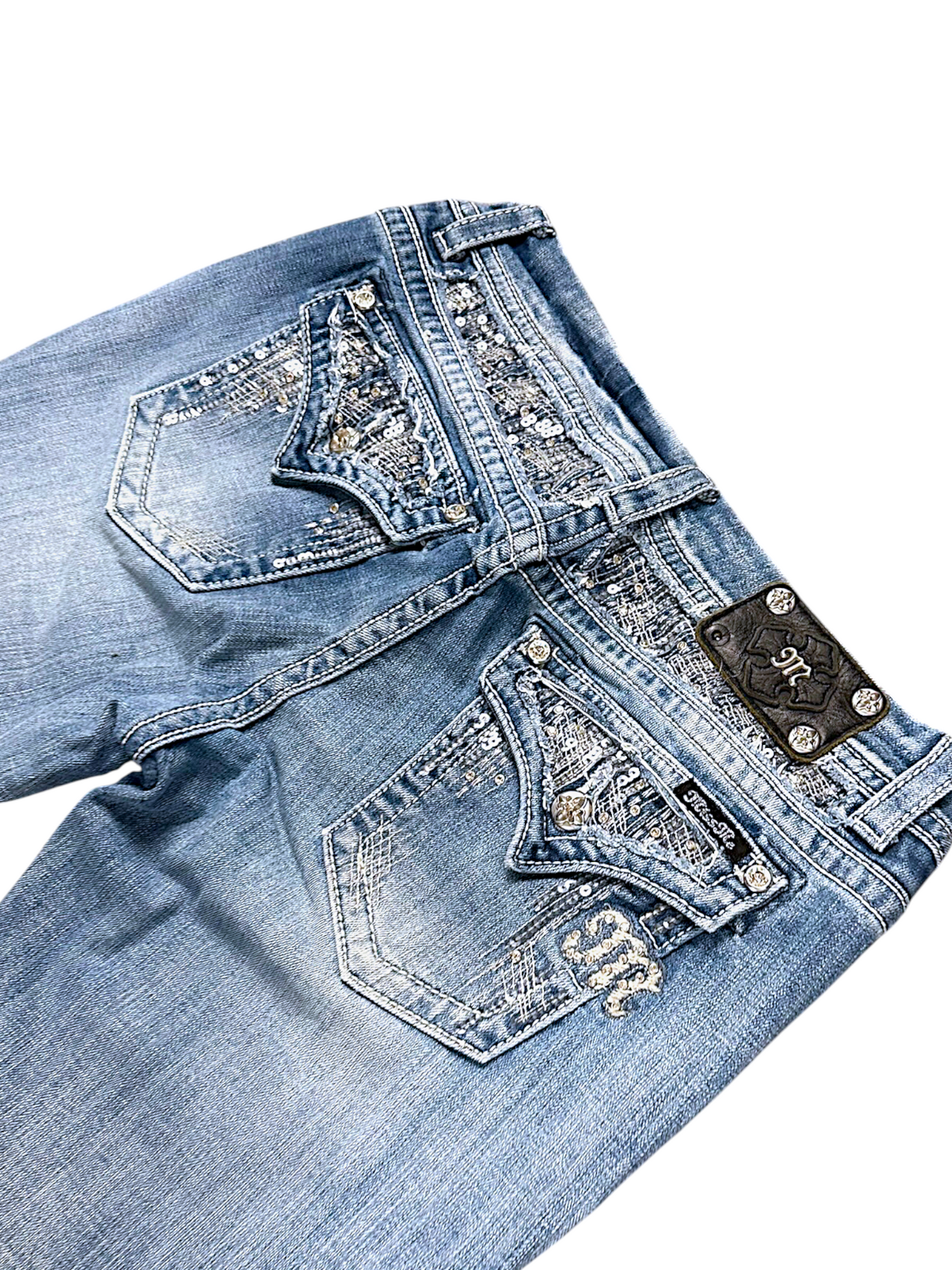 Vintage Miss Me Y2K Bootcut / Flared Damenjeans (M)