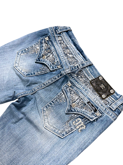 Vintage Miss Me Y2K Bootcut / Flared Damenjeans (M)