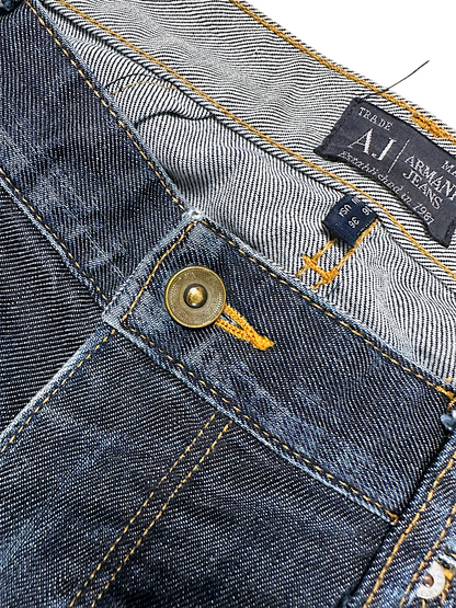 Vintage Armani Straight Leg Jeans (XL)