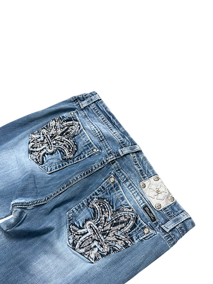 Vintage Miss Me Y2K Bootcut / Flared Damenjeans (M)