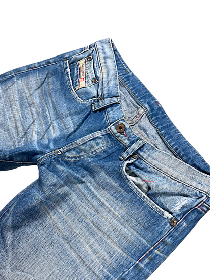 Vintage Diesel Bootcut / Flared Damenjeans (S)