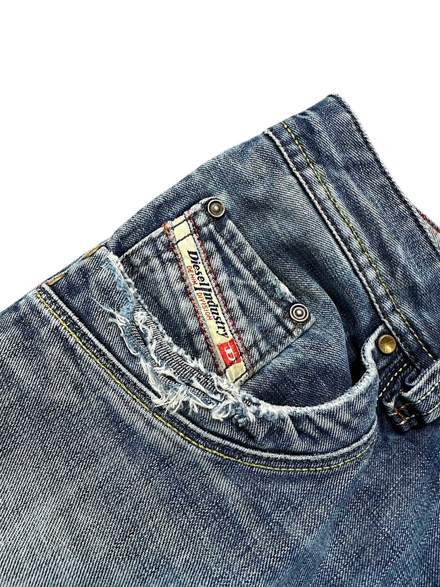 Vintage Diesel Y2K Flared Jeans (M)