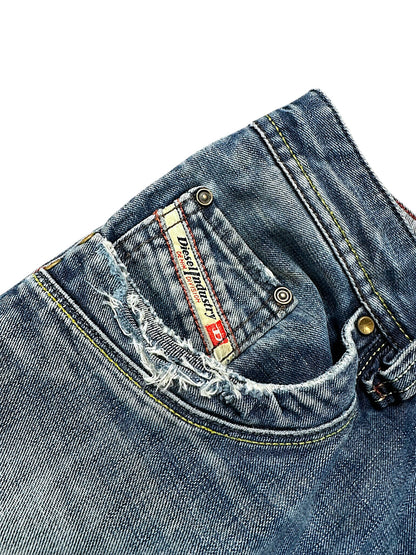 Vintage Diesel Y2K Flared Jeans (M)