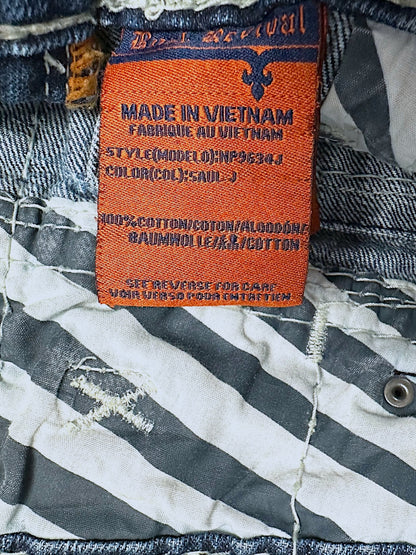 Vintage Rock Revival y2k straight leg Jeans (L)