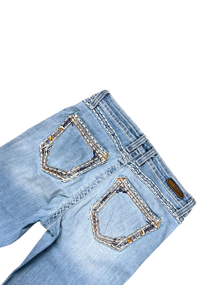Vintage Wrangler Y2K Bootcut / Flared Damenjeans (XL)