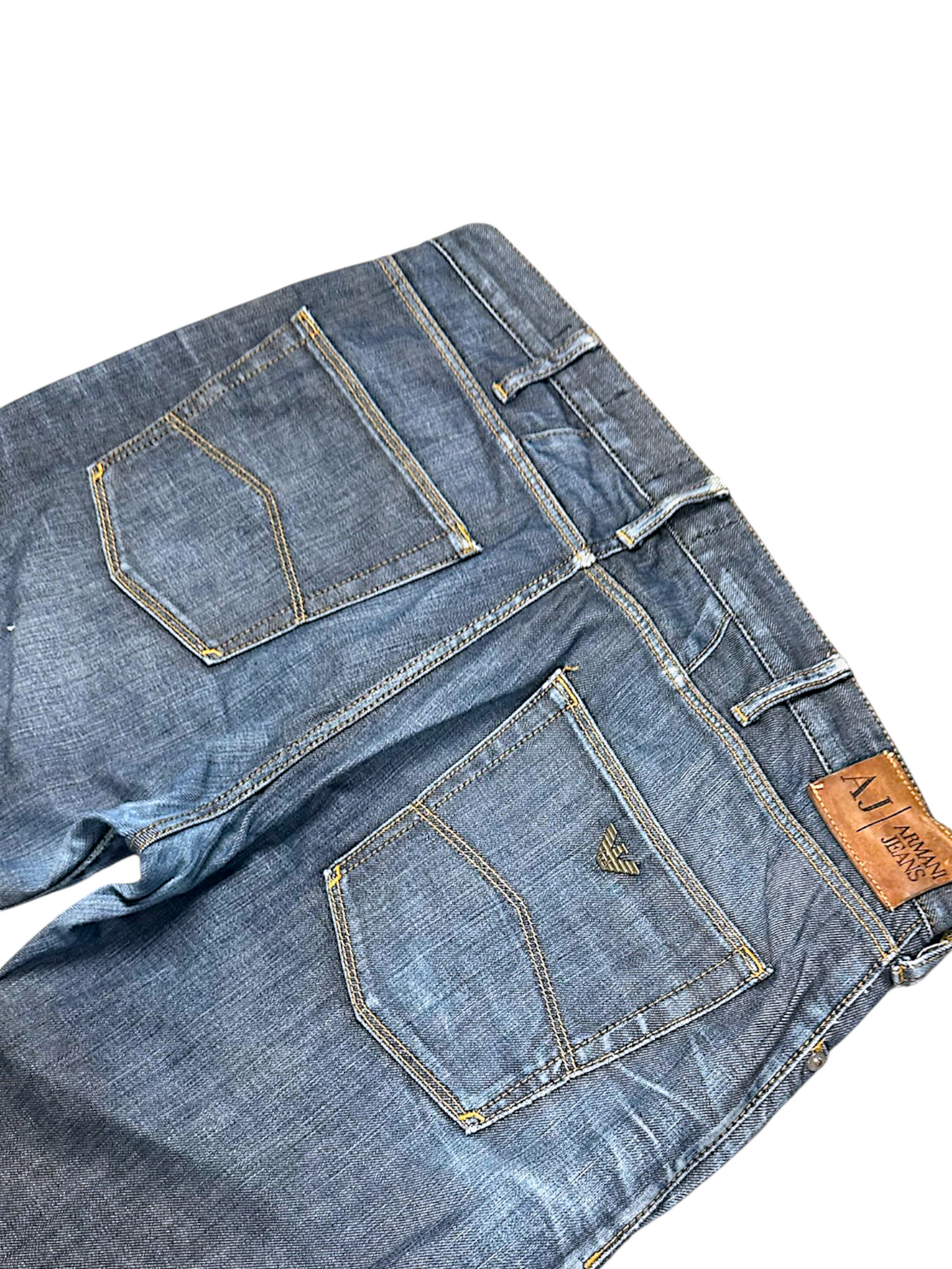 Vintage Armani Straight Leg Jeans (XL)