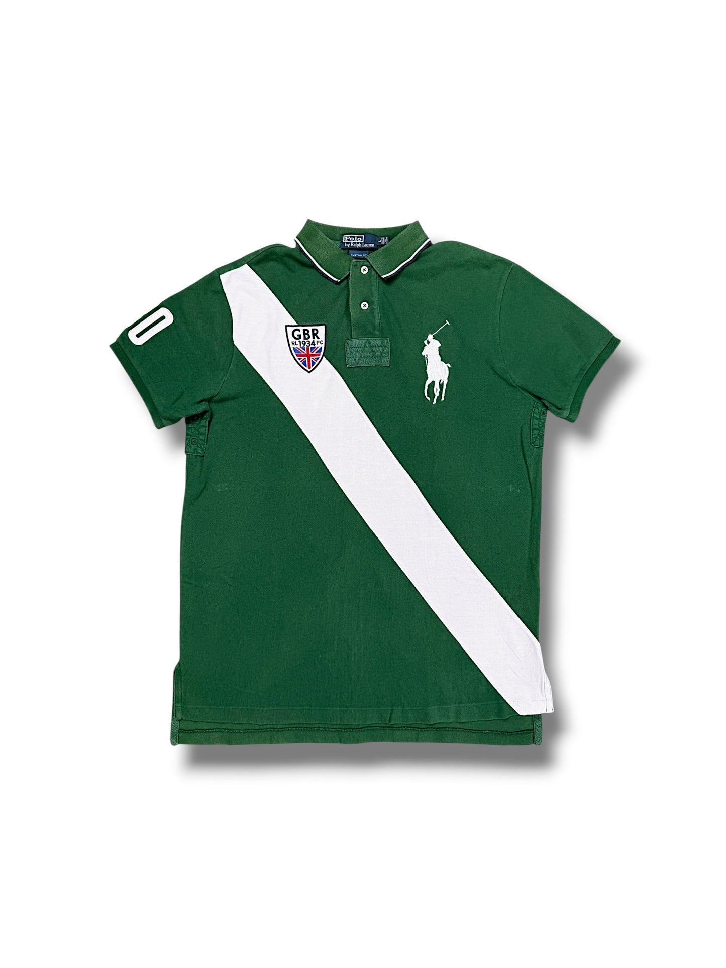 Vintage Ralph Lauren Y2K „Big Pony“ UK Polo (L)