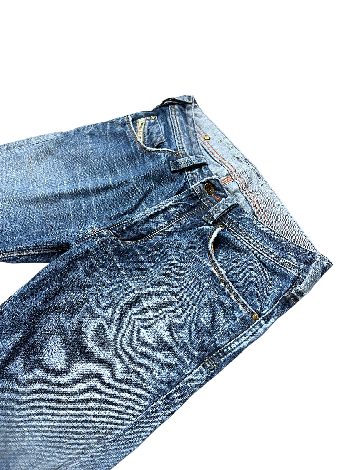 Vintage Diesel Y2K Straight Leg Jeans (S) – Detailaufnahme 1