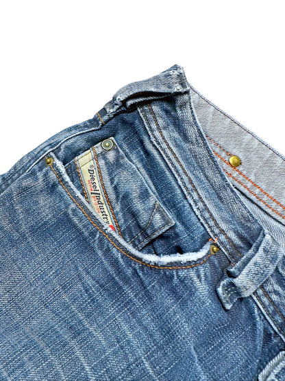 Vintage Diesel Y2K Straight Leg Jeans (S) – Detailaufnahme 2