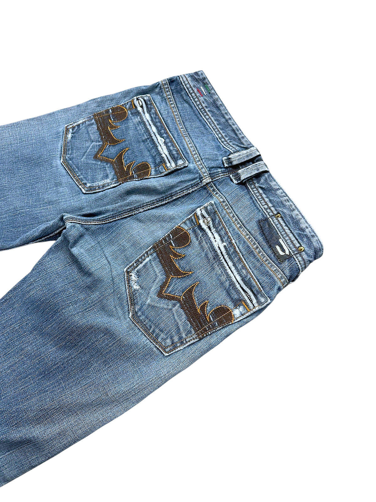 Vintage Diesel Y2K Straight Leg Jeans (S) – Detailaufnahme 4