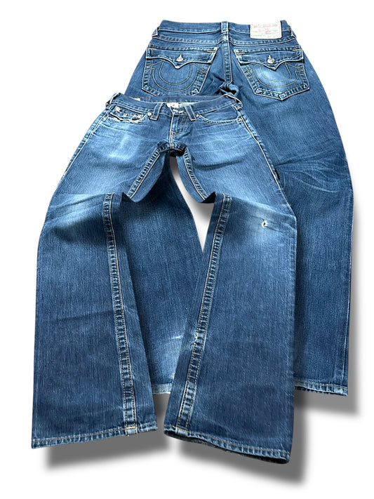 Vintage True Religion Straight Leg Jeans (L)
