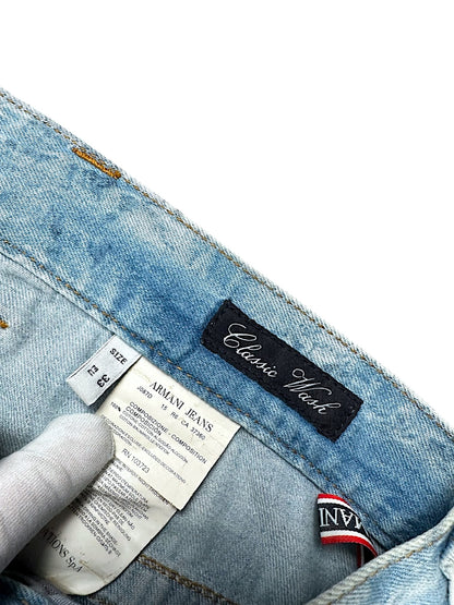 Vintage Armani Straight Leg Jeans (L)