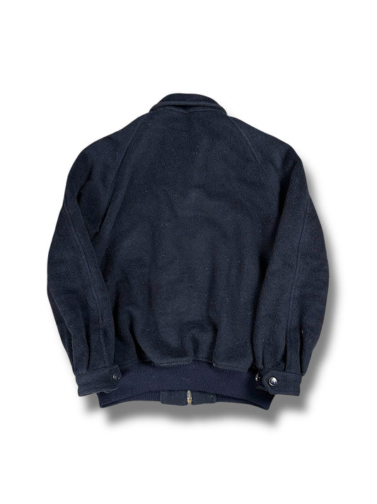 Vintage Burberry Harrington Wolljacke (S)