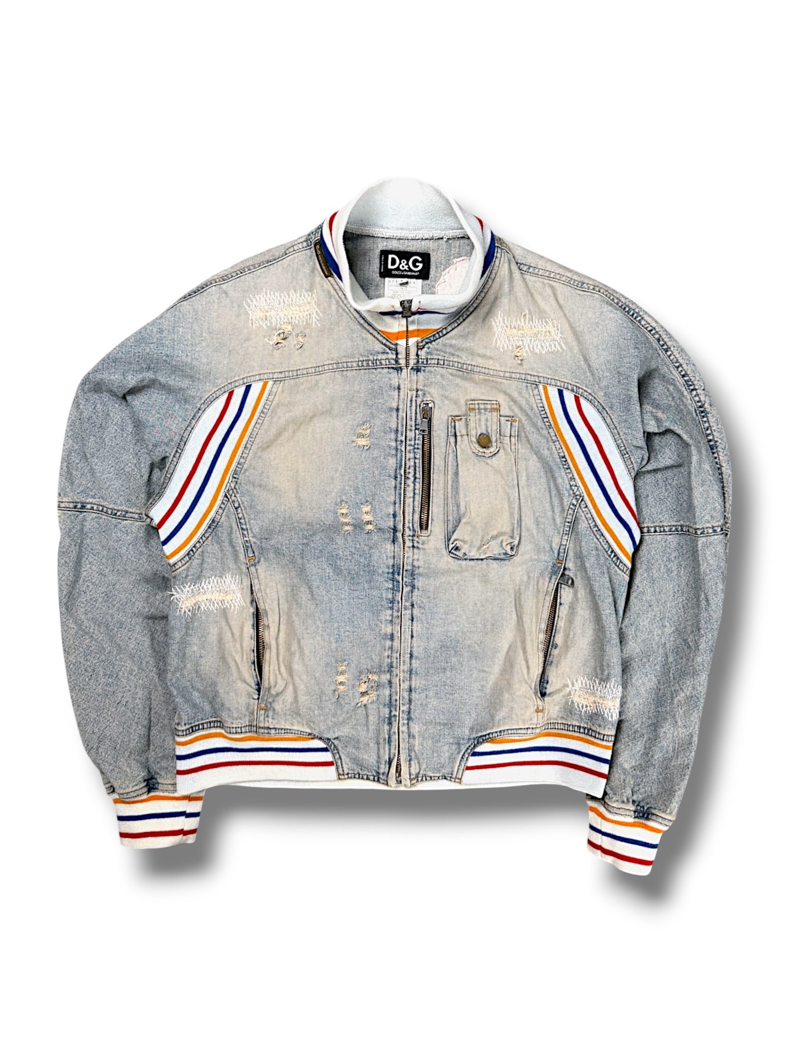 Vintage Dolce & Gabbana Y2K „Archive“ Jeansjacke (S)