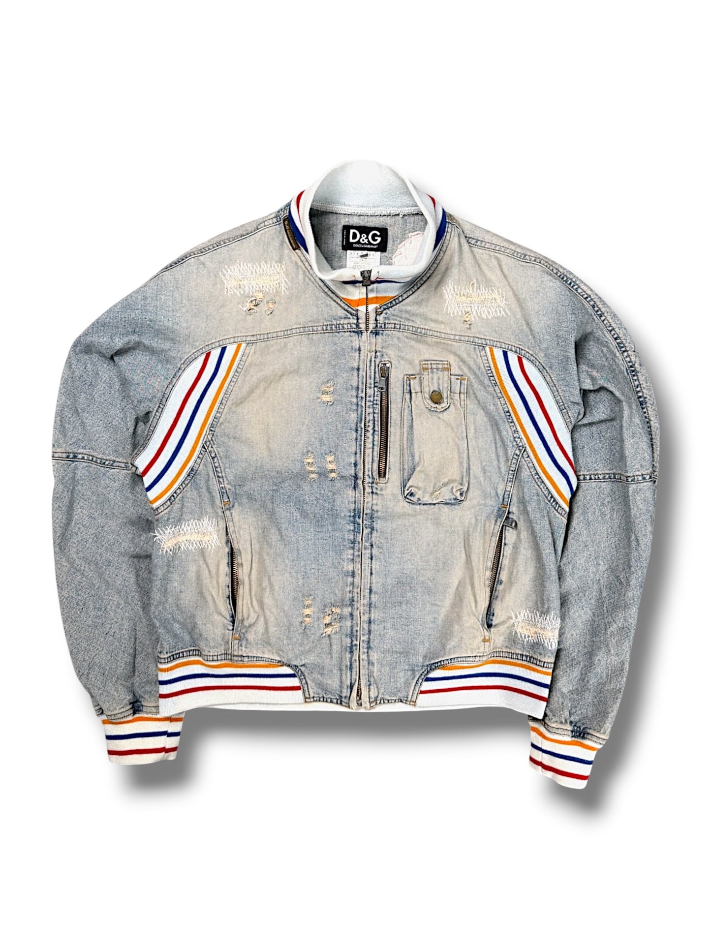 Vintage Dolce & Gabbana Y2K „Archive“ Jeansjacke (S)