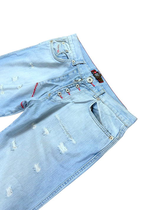 Vintage Diesel Flared Jeans (L) – Detailaufnahme 1