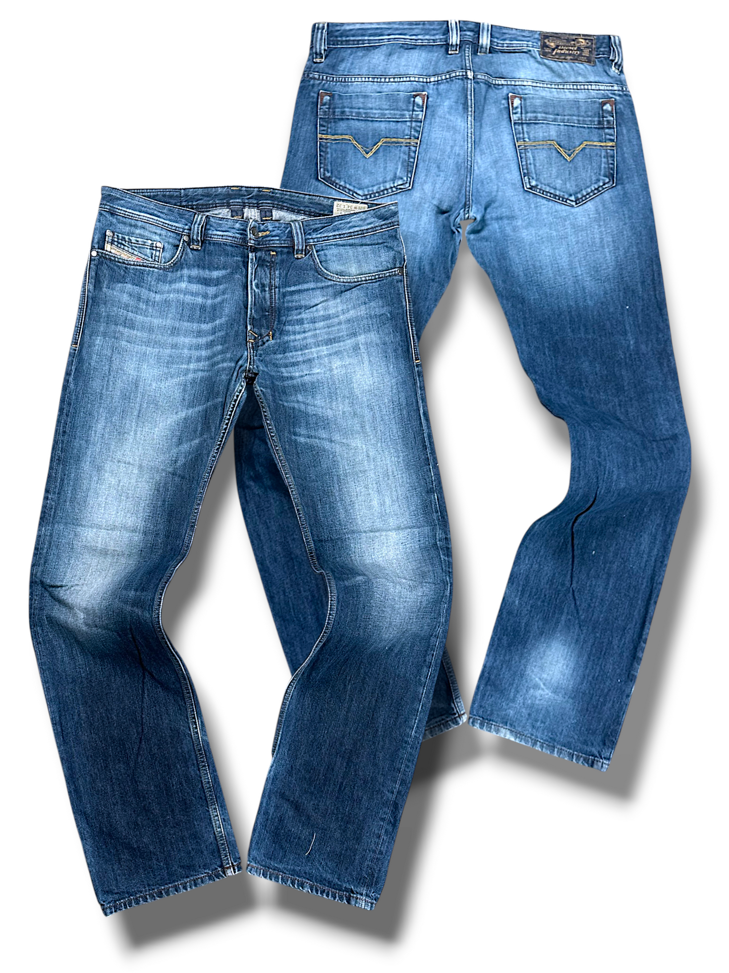 Vintage Diesel Straight Leg Jeans „SAFADO“ (XL)