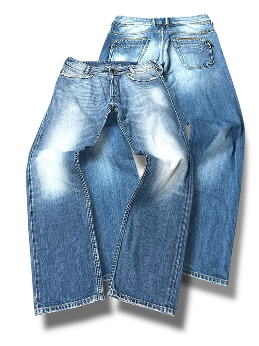 Vintage Diesel Straight Leg Jeans (M)