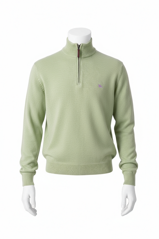 Vintage Burberry Pullover mit Kragen (S)