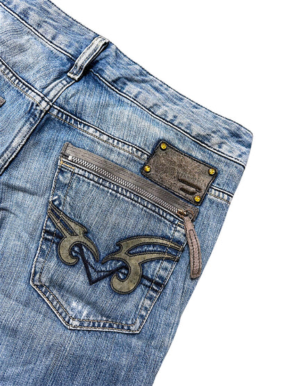Vintage Diesel Y2K Low Waist Bootcut / Flared Damenjeans (M)