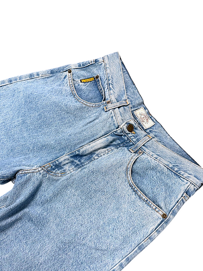 Vintage Armani Straight Leg Jeans (XL)