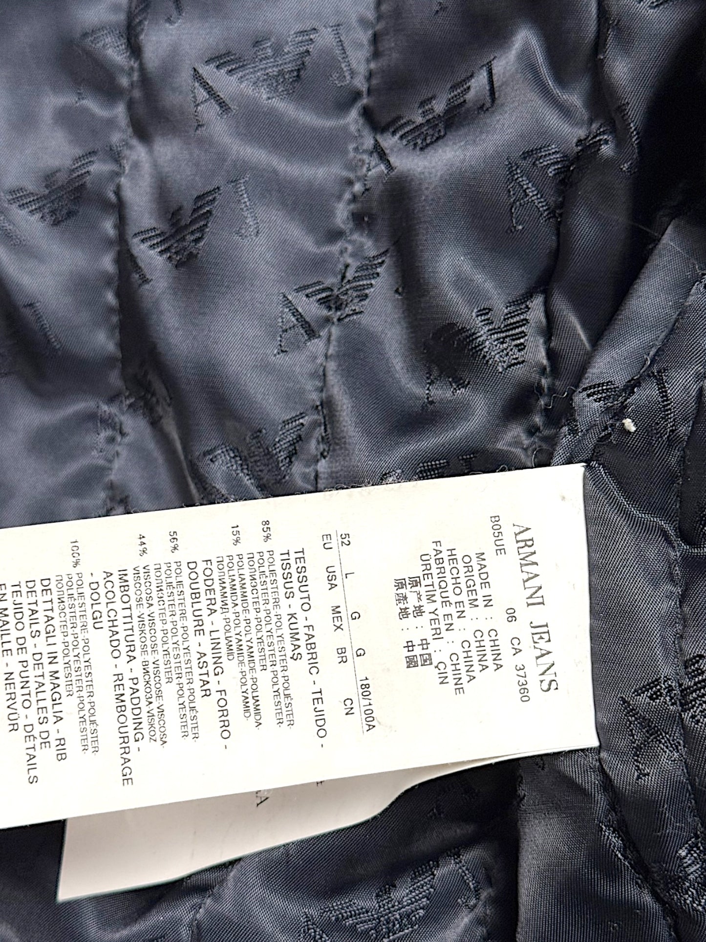 Vintage Armani Daunenjacke (M)