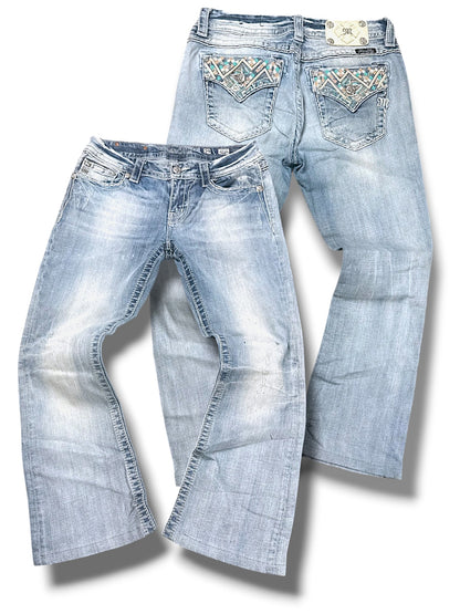 Vintage Miss Me Y2K Bootcut / Flared Damenjeans (S)