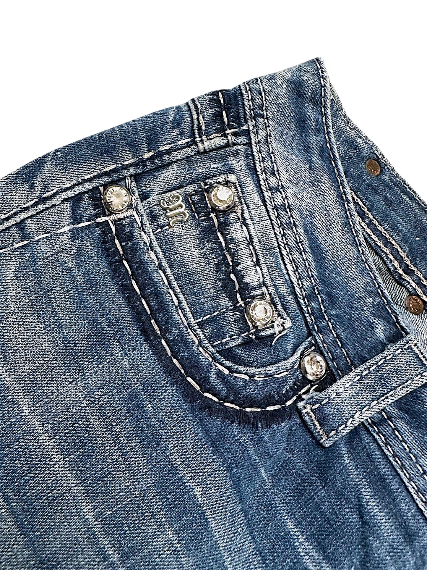 Vintage Miss Me Y2K Bootcut / Flared Damenjeans (L)