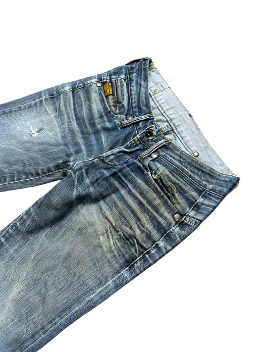 Vintage G-Star Bootcut/Flared Damenjeans (S) – Detailaufnahme 1