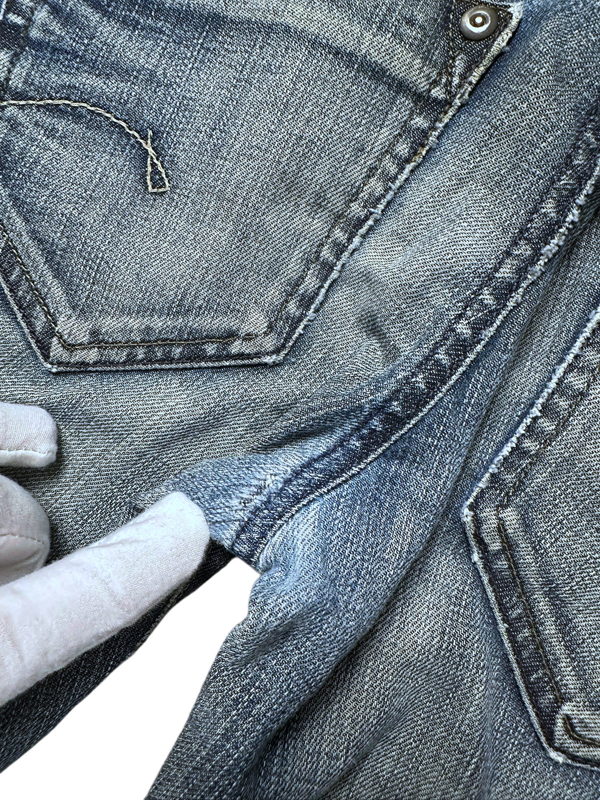 Vintage G-Star Bootcut/Flared Damenjeans (S) – Detailaufnahme 6