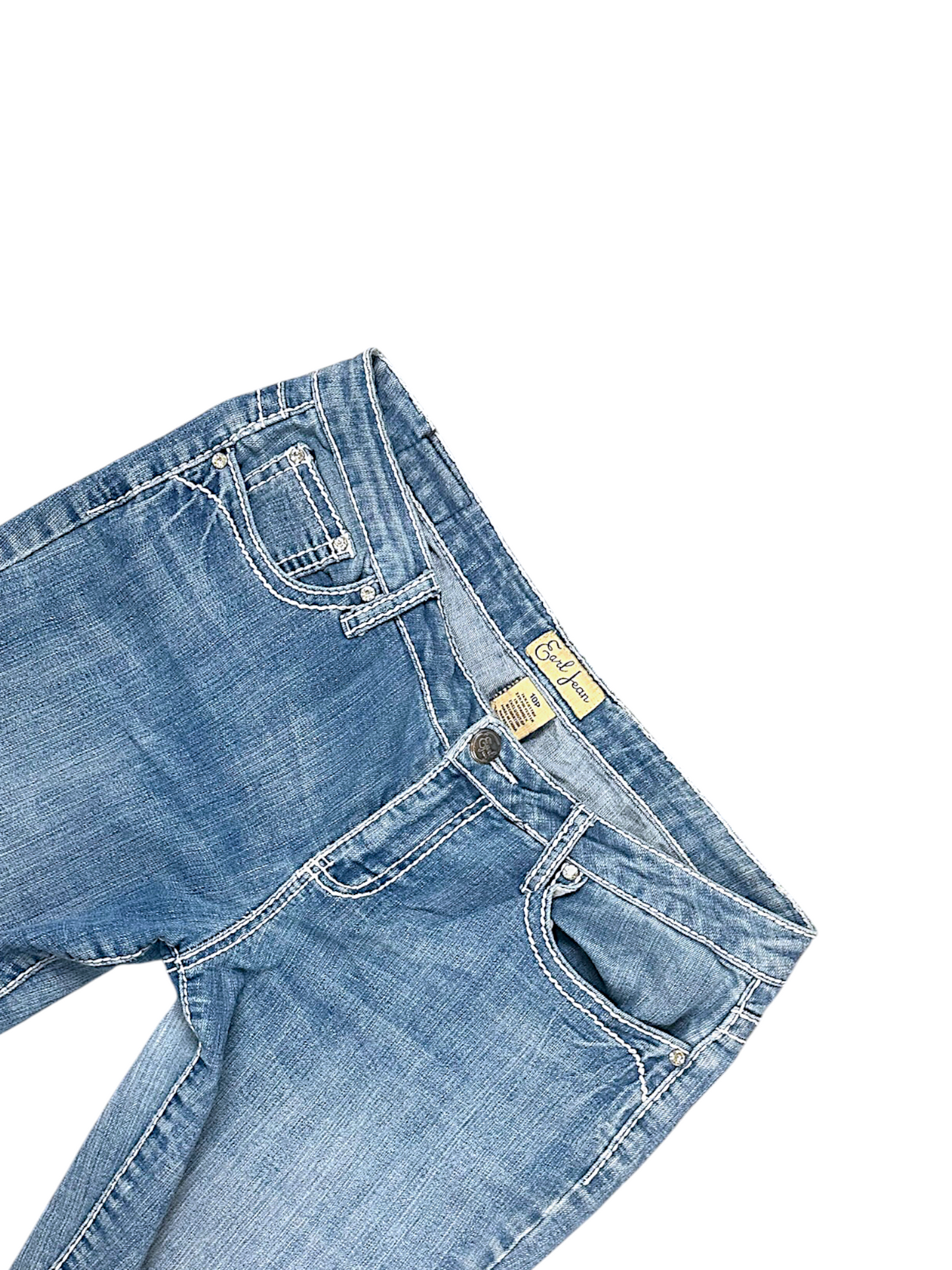 Vintage Earl Jean Y2K Straight Leg Jeans (S)