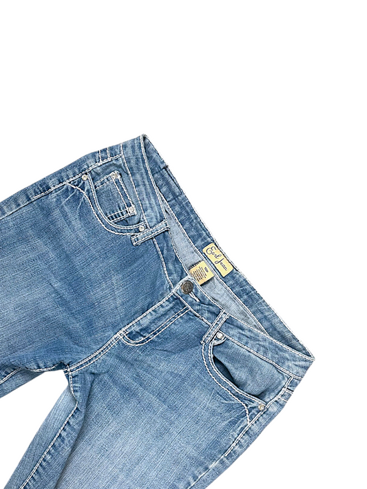 Vintage Earl Jean Y2K Straight Leg Jeans (S)