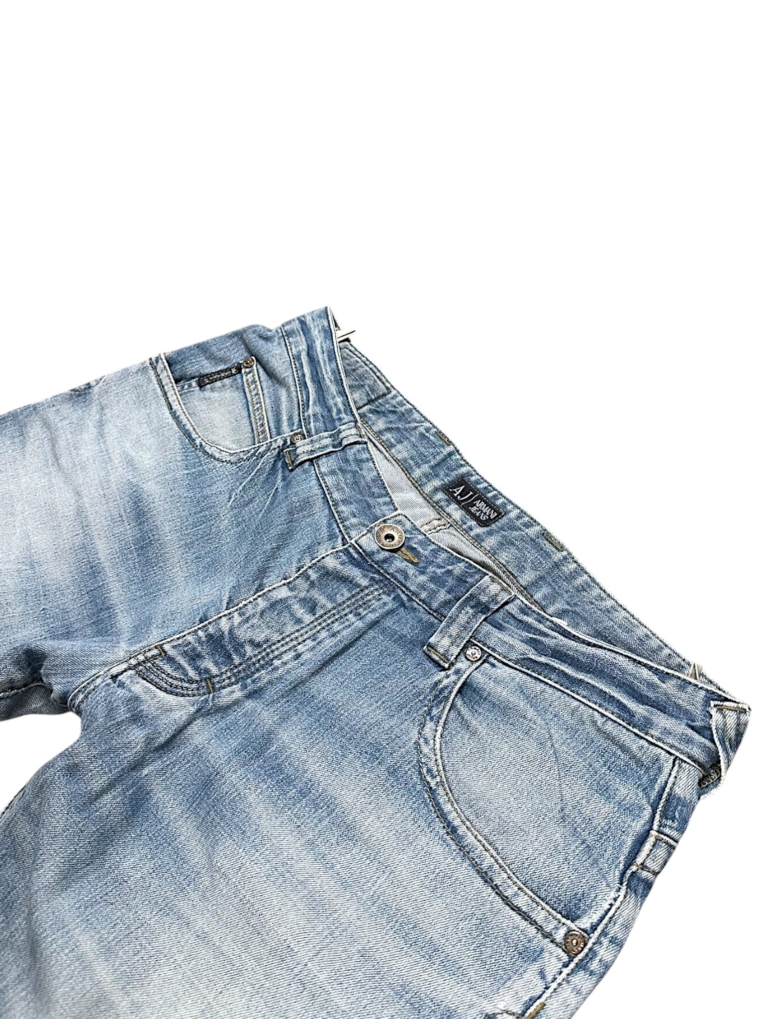 Vintage Armani Straight Leg Jeans (S)