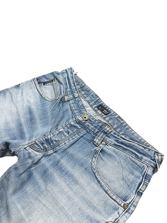 Vintage Armani Straight Leg Jeans (S)