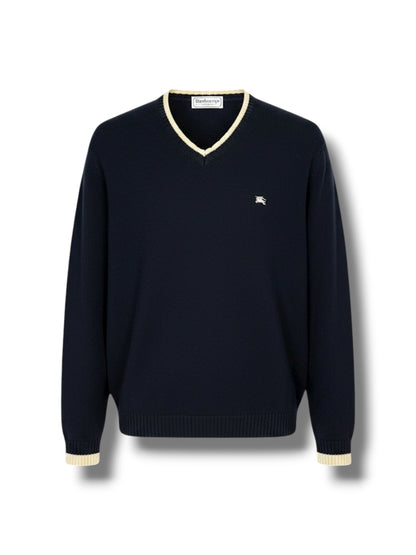 Vintage Burberry Wollpullover (L)