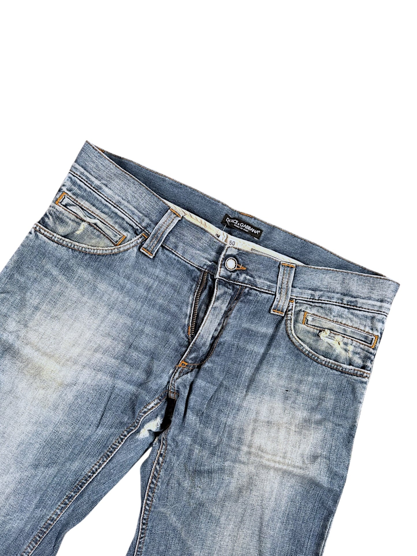 Vintage Dolce & Gabbana Y2K Straight Leg Jeans (M)