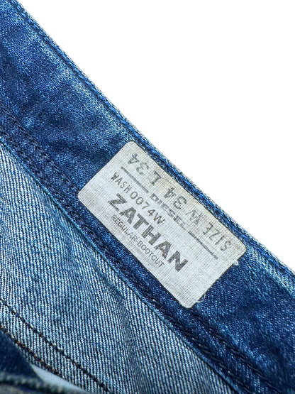 Vintage Diesel Flared Jeans (L) – Detailaufnahme 2