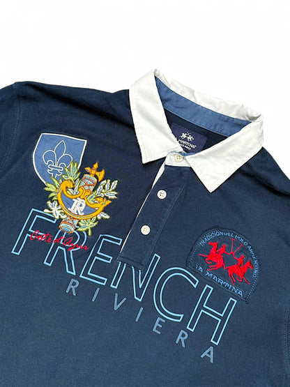 Vintage La Martina Langarm Polo (L)