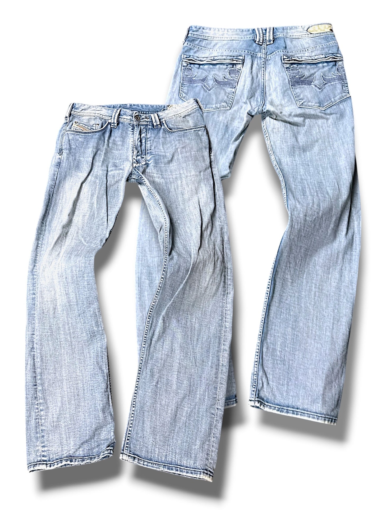 Vintage Diesel Y2K Straight Leg Jeans (M)